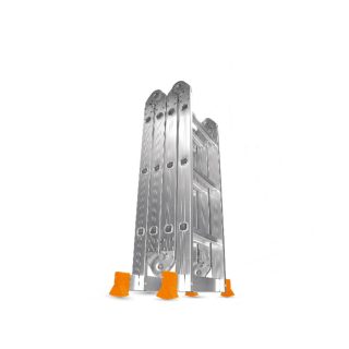 Escalera multifuncion aluminio articulada le-400 LUSQTOFF
